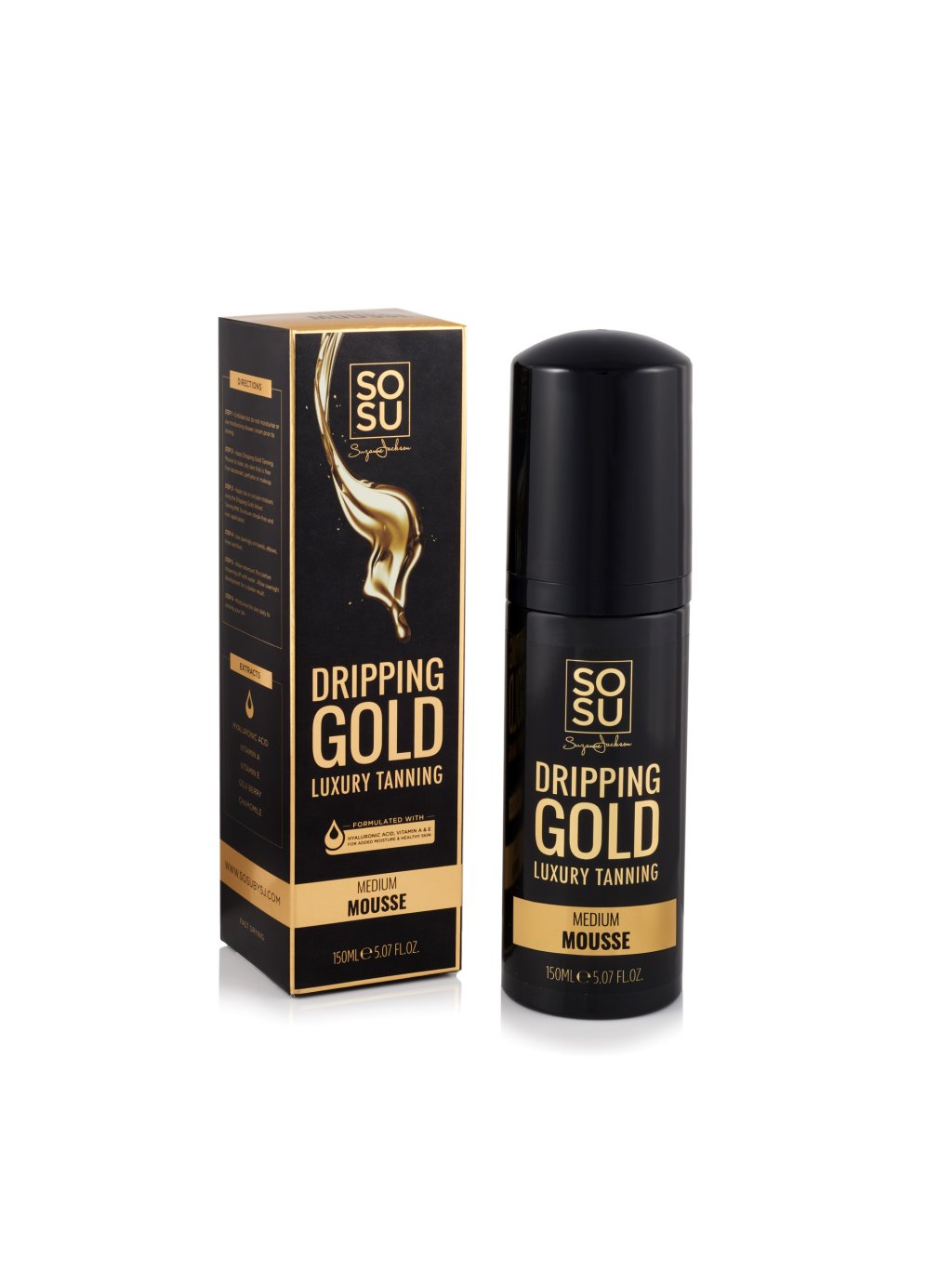 Dripping Gold Samoopaľovacia pena Medium Dripping Gold Luxury (Mousse) 150 ml Dripping Gold Samoopaľovacia pena Medium Dripping Gold Luxury (Mousse) 150 ml