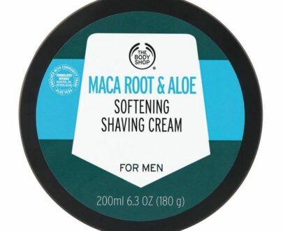 The Body Shop Zjemňujúci krém na holenie Maca Root & Aloe (Shaving Cream) 200 ml