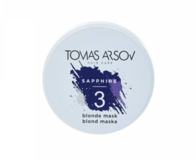 Tomas Arsov Maska potláčajú žlté a zlatisté tóny vlasov Sapphire ( Blonde Mask) 100 ml
