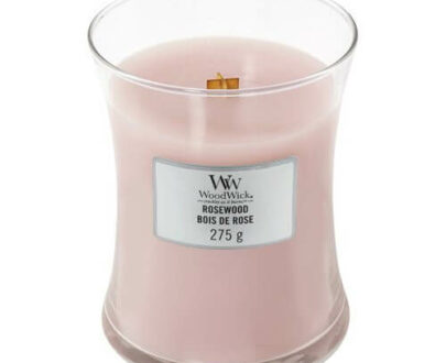 WoodWick Vonná sviečka váza Rosewood 275 g