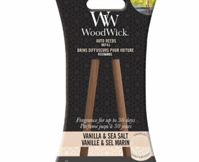 WoodWick Náhradné vonné tyčinky do auta Vanilla & Sea Salt (Auto Reeds Refill)