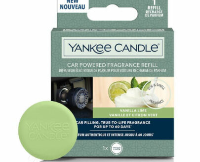 Yankee Candle Náplň do difuzéra do zásuvky auta Car Powered Vanilla Lime 1 ks