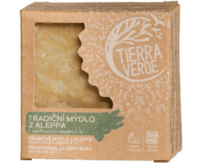 TIERRA VERDE Mydlo aleppo 5 % 190 g