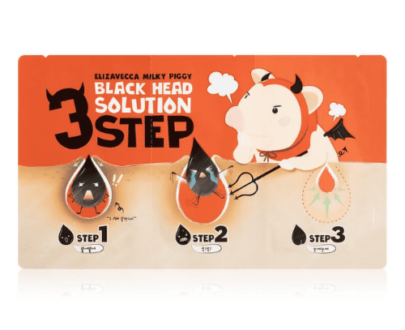 ELIZAVECCA Black head solution 3 step set
