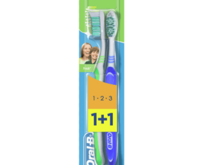 ORAL-B 3-effect natural fresh zubná kefka 2 ks