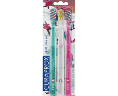 CURAPROX CS 5460 ultrasoft zimohravá edícia 3 ks