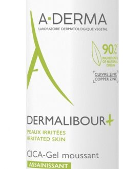 A-DERMA Čistiaci penivý gél Derma libour+ (Foaming CICA-Gel) 200 ml