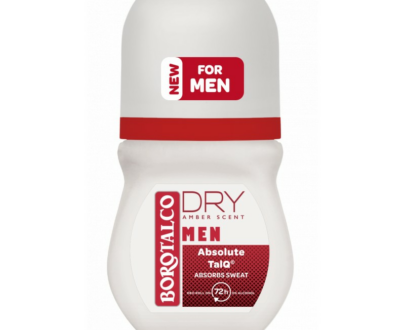 Borotalco Guľôčkový dezodorant Men Dry Amber (Deo Roll On) 50 ml