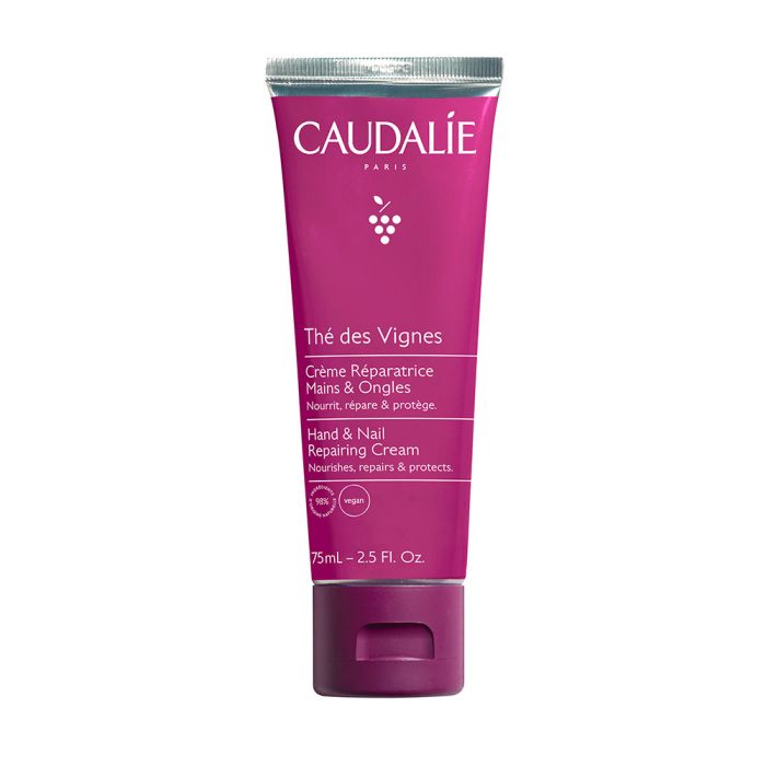Caudalie Obnovujúci krém na ruky a nechty Thé des Vignes (Hand & Nail Repair ing Cream) 75 ml Caudalie Obnovujúci krém na ruky a nechty Thé des Vignes (Hand & Nail Repair ing Cream) 75 ml
