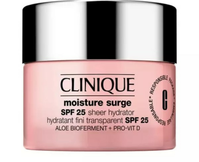 Clinique Hydratačný gélový krém Moisture Surge SPF 25 (Sheer Hydrator) 30 ml