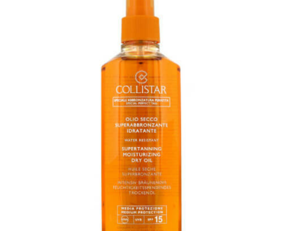 Collistar Olej na opaľovanie SPF 15 (Supertanning Moisturizing Dry Oil) 200 ml