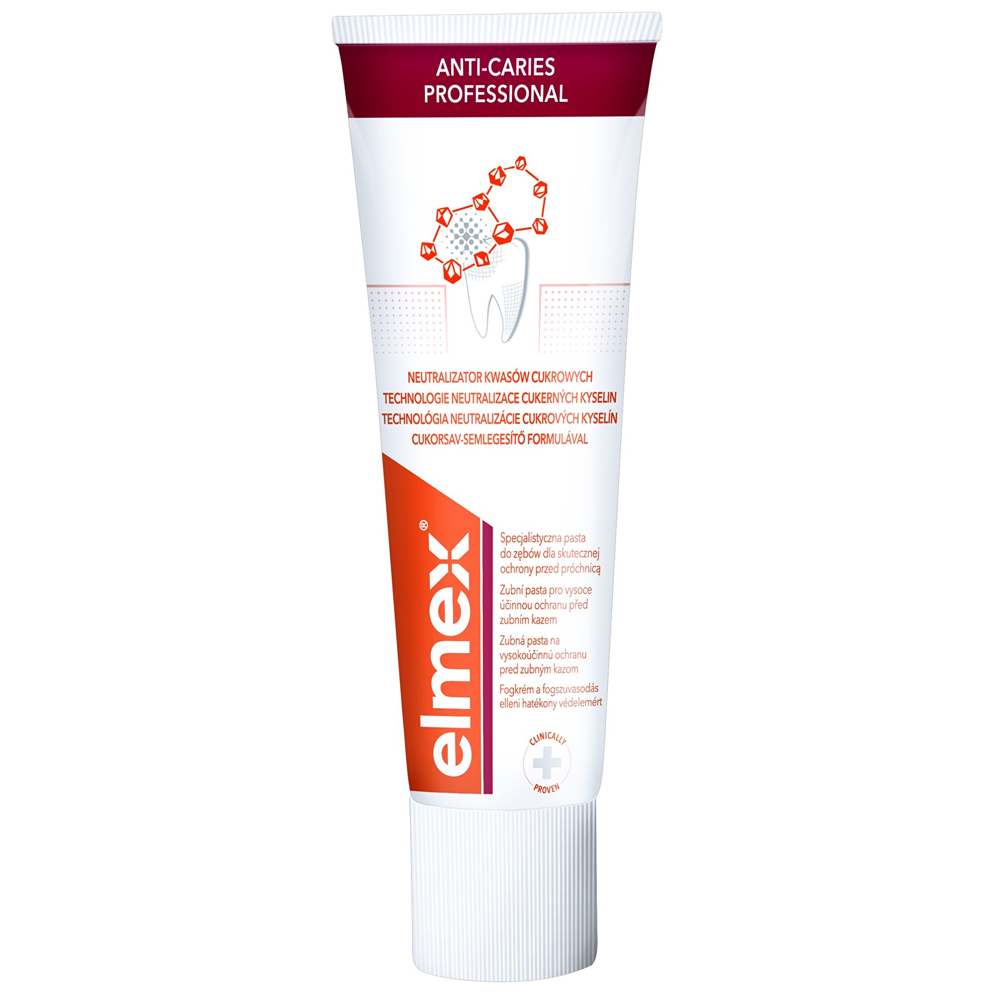 Elmex Zubná pasta Anti-Caries Protection Professional 75 ml Elmex Zubná pasta Anti-Caries Protection Professional 75 ml