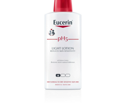 Eucerin Ľahké telové mlieko pre citlivú pokožku pH5 ( Light Lotion) 400 ml