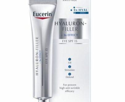 Eucerin Očný krém proti starnutiu pleti SPF 15 Hyaluron-Filler 3x EFFECT 15 ml