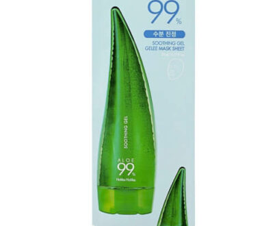 Holika Holika Gélová pleťová maska Aloe 99% (Soothing Gel Jelly Mask Sheet) 16 ml