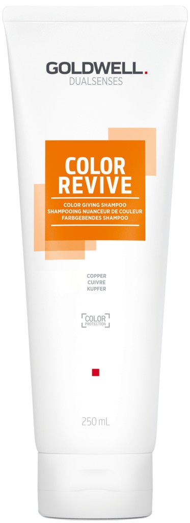 Goldwell Šampón na oživenie farby vlasov Copper Dualsenses Color Revive ( Color Giving Shampoo) 250 ml Goldwell Šampón na oživenie farby vlasov Copper Dualsenses Color Revive ( Color Giving Shampoo) 250 ml
