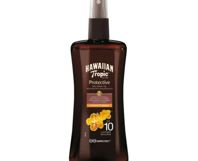Hawaiian Tropic Suchý olej na opaľovanie Protective SPF 10 (Dry Spry Oil) 200 ml