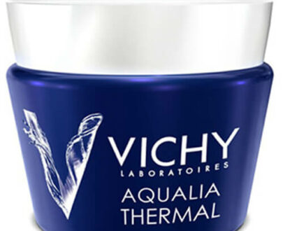 Vichy Intenzívna nočná starostlivosť proti známkam únavy Aqualia Thermal Night Spa (Replenishing Anti-Fatigue Cream-Gel) 75 ml