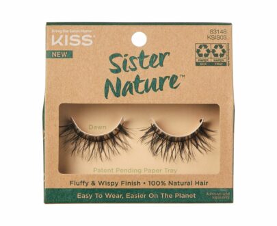 KISS Nalepovacie riasy ECO prírodné Sister Nature Lash 1 pár Dawn