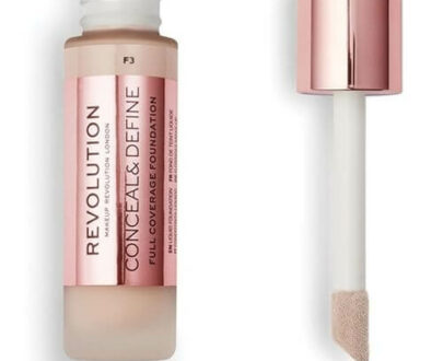 Revolution Krycí make-up s aplikátorom Conceal & Define (Makeup Conceal and Define) 23 ml F5