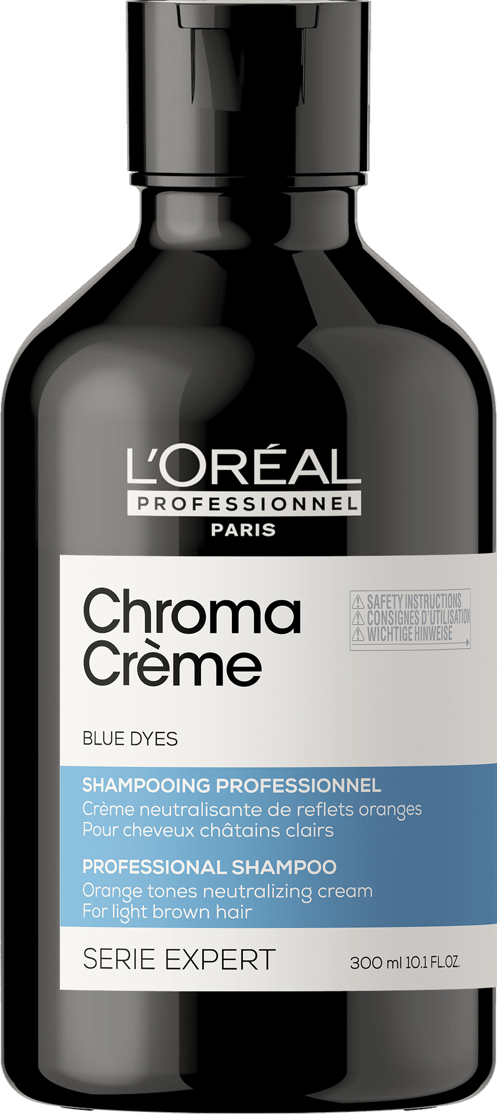 L´Oréal Professionnel Profesionálny modrý šampón neutralizujúci oranžové tóny Serie Expert Chroma Crème ( Blue Dyes Shampoo) 500 ml L´Oréal Professionnel Profesionálny modrý šampón neutralizujúci oranžové tóny Serie Expert Chroma Crème ( Blue Dyes Shampoo) 500 ml