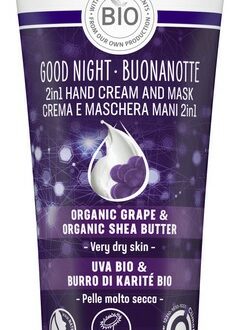 Lavera Nočný krém a maska na ruky 2 v 1 (2 in 1 Hand Cream and Mask) 75 ml