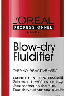 L´Oréal Professionnel Bezoplachový termoochranná krém s tvarovou pamäťou Serie Expert Blow-Dry Fluidifier (Shape Memory Cream - Leave in) 150 ml