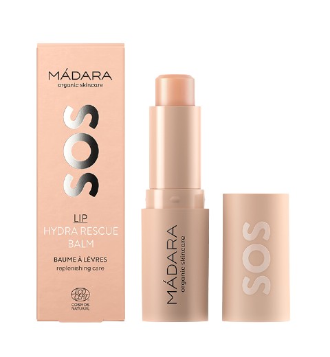 MÁDARA Balzam na pery SOS (Lip Hydra Rescue Balm) 4 MÁDARA Balzam na pery SOS (Lip Hydra Rescue Balm) 4