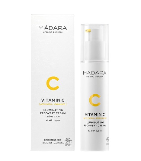 MÁDARA Rozjasňujúci pleťový krém Vitamin C (Illuminating Recovery Cream) 50 ml MÁDARA Rozjasňujúci pleťový krém Vitamin C (Illuminating Recovery Cream) 50 ml