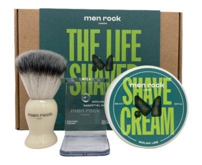 Men Rock London Darčeková sada holiacej starostlivosti Sicilian Lime (Shaving Gift Set)