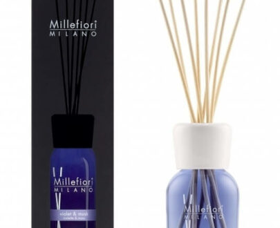 Millefiori Milano Aróma difuzér Natura Fialka & Pižmo 250 ml