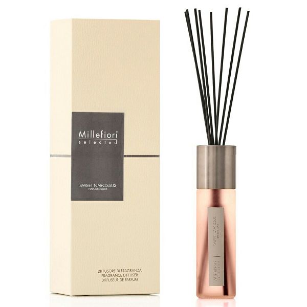 Millefiori Milano Aroma difuzér Selected Sladký narcis 100 ml Millefiori Milano Aroma difuzér Selected Sladký narcis 100 ml