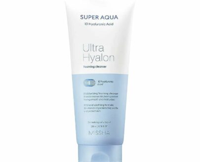 Missha Hydra tačná čistiaca pena Super Aqua Ultra Hyalron (Foaming Clean ser) 200 ml