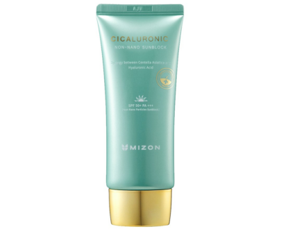 Mizon Hydratačný krém na opaľovanie SPF 50+ Cicaluronic (Non-Nano Sunblock) 50 ml