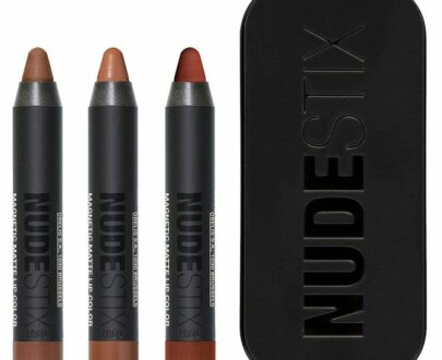 Nudestix Darčeková sada dekoratívnej kozmetiky na pery 90`s Nude Lips Mini 3 ks