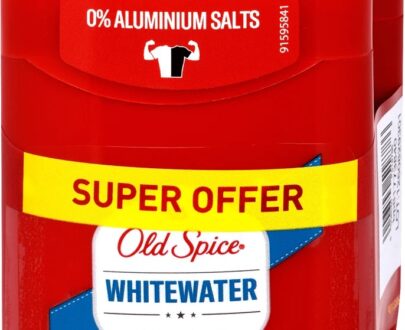Old Spice Tuhý dezodorant pre mužov WhiteWater Duo 2 x 50 ml