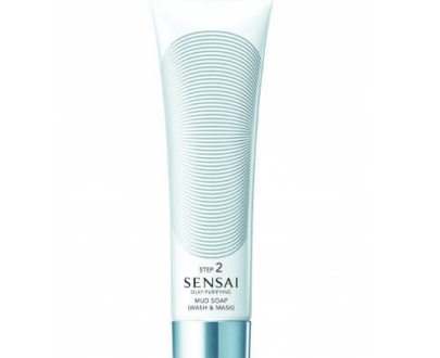 Sensai Pleť ové mydlo a maska 2 v 1 Silk y Purifying Step Two (Mud Soap Wash & Mask) 125 ml