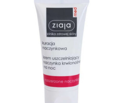 Ziaja Posilňujúci nočný krém zabraňujúci praskanie a tvorbe nových rozšírených žiliek Capillary Care 50 ml