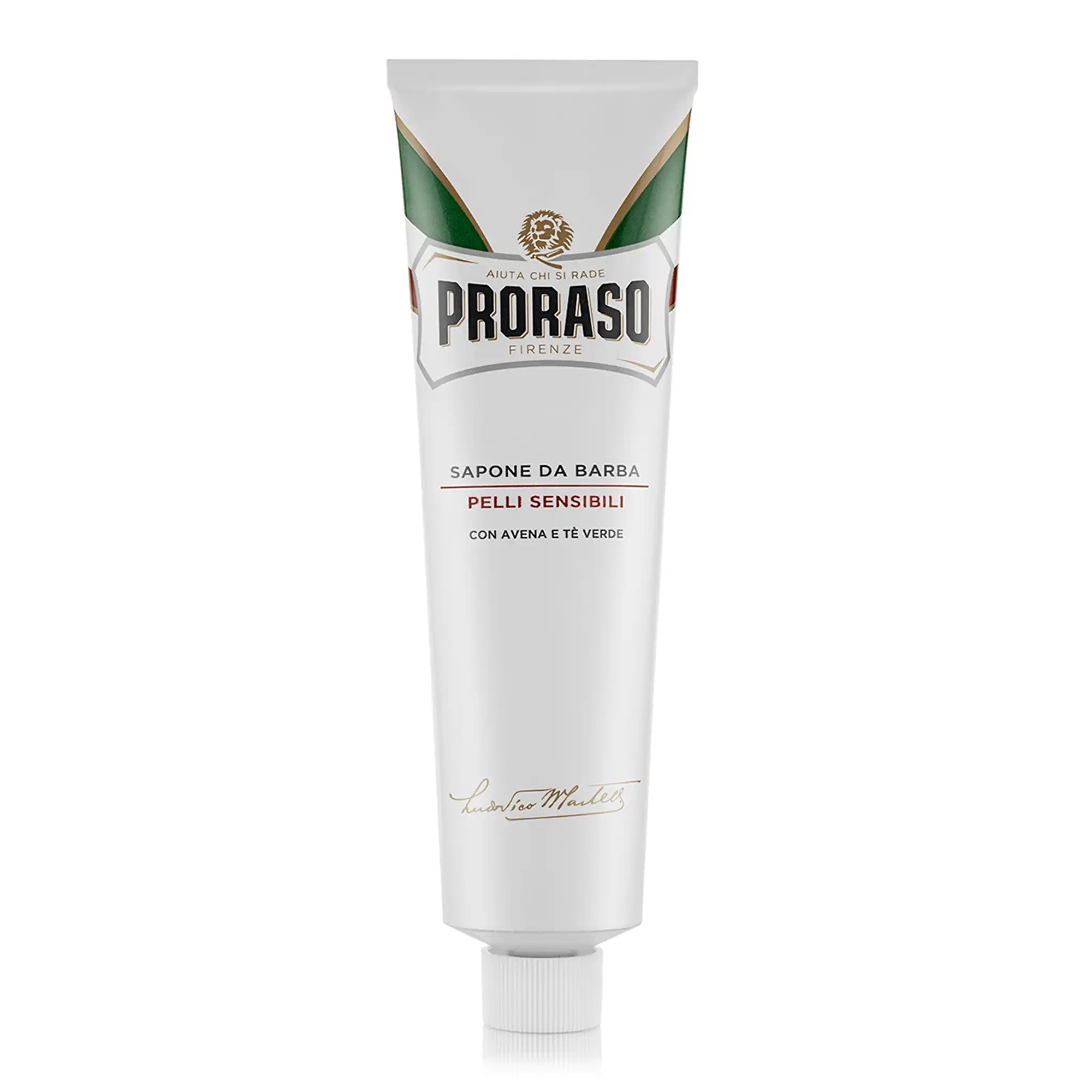 Proraso Krém na holenie pre citlivú pokožku Zelený čaj 150 ml Proraso Krém na holenie pre citlivú pokožku Zelený čaj 150 ml