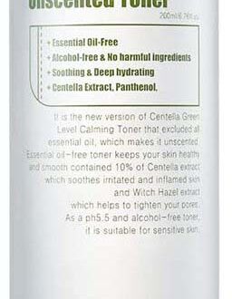 PURITO Neparfumované upokojujúce tonikum Purito Centella (Toner) 200 ml