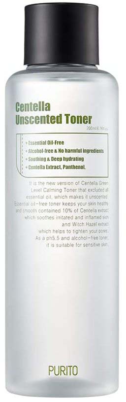 PURITO Neparfumované upokojujúce tonikum Purito Centella (Toner) 200 ml PURITO Neparfumované upokojujúce tonikum Purito Centella (Toner) 200 ml