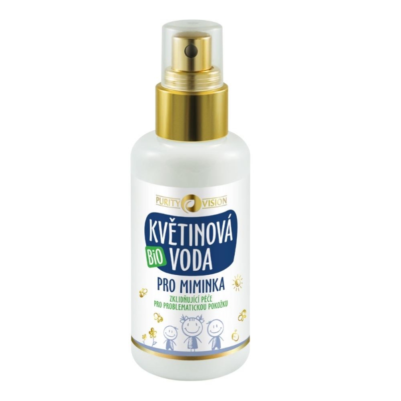 Purity Vision Bio Kvetinová voda pre bábätká 200 ml Purity Vision Bio Kvetinová voda pre bábätká 200 ml