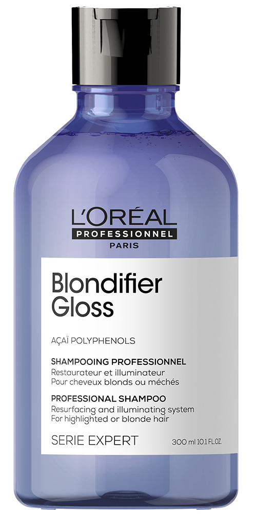 L´Oréal Professionnel Regeneračné a rozjasňujúce šampón pre blond vlasy Série Expert Blondifier (Gloss Shampoo) 500 ml L´Oréal Professionnel Regeneračné a rozjasňujúce šampón pre blond vlasy Série Expert Blondifier (Gloss Shampoo) 500 ml