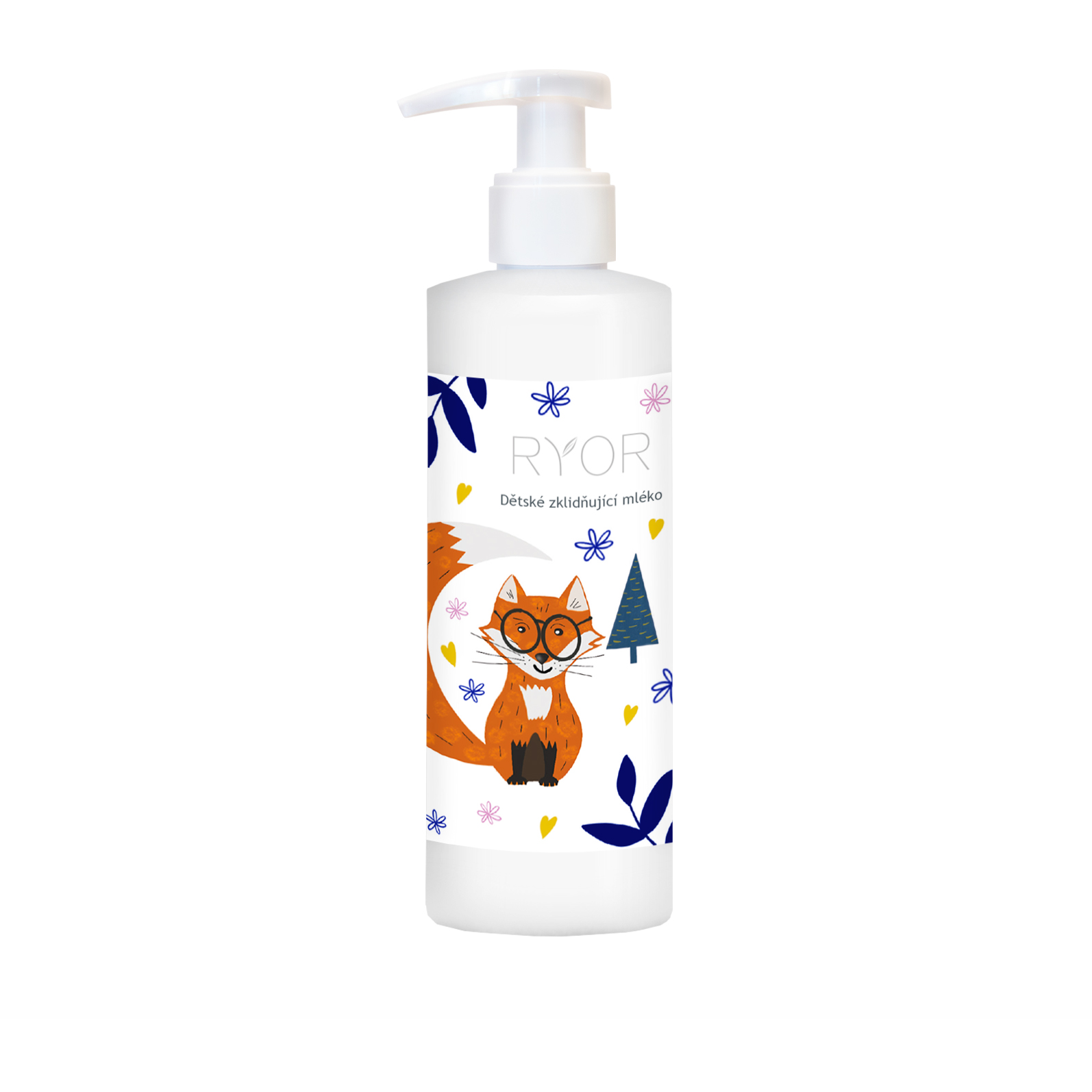 RYOR Detské upokojujúce telové mlieko 200 ml RYOR Detské upokojujúce telové mlieko 200 ml