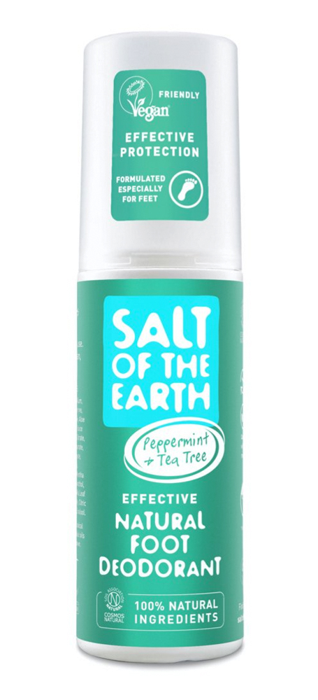 Salt Of The Earth Deo spray na nohy ( Natura l Foot Deodorant) 100 ml Salt Of The Earth Deo spray na nohy ( Natura l Foot Deodorant) 100 ml