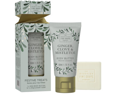 Scottish Fine Soaps Darčeková sada mini starostlivosti o telo Festive Treats Zázvor