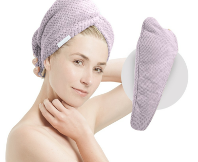 Sefiros Rýchloschnúci uterák na vlasy WrapSha Purple