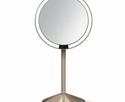 Simplehuman Dobíjacie cestovné zrkadlo Rose Gold
