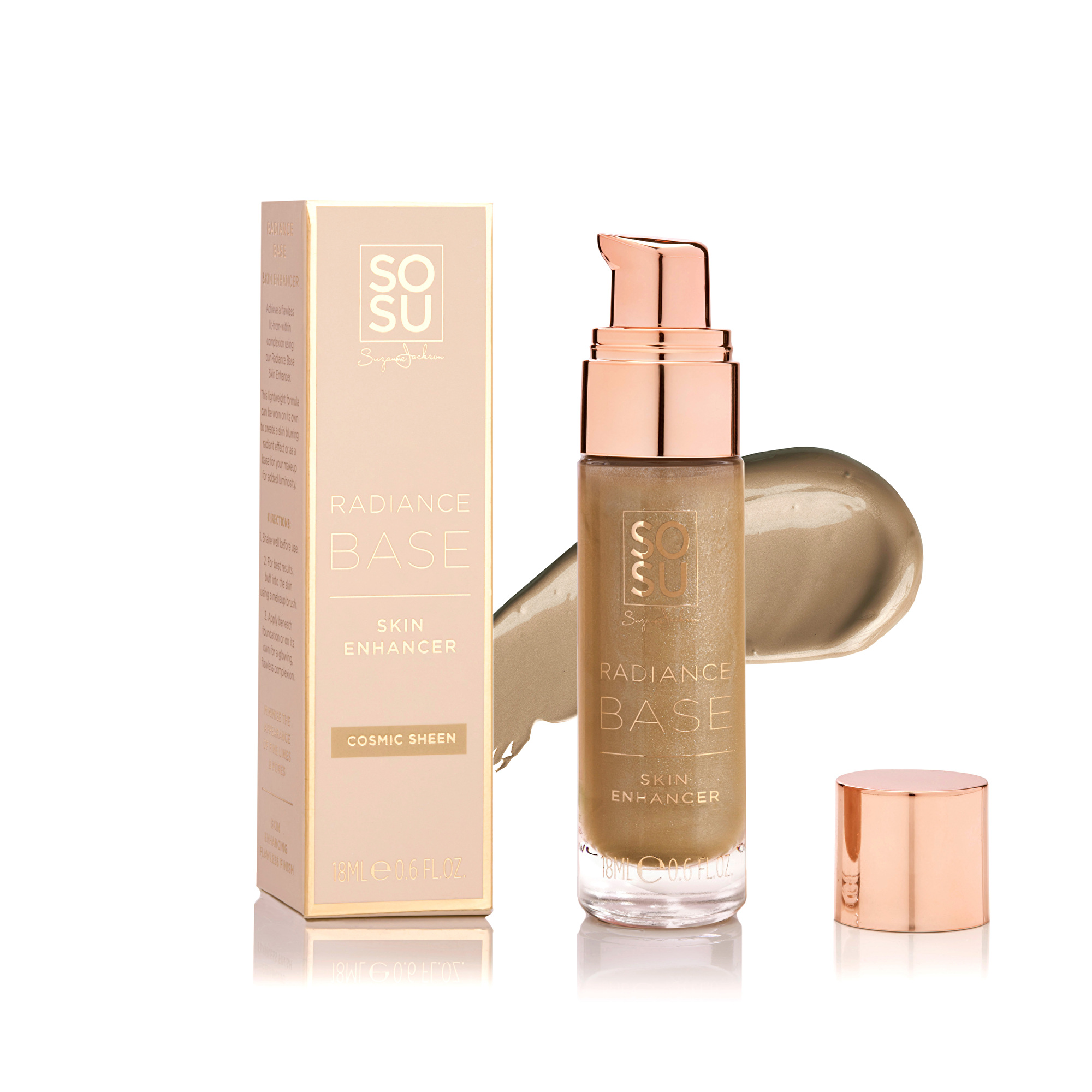 SOSU Cosmetics Rozjasňujúca podkladová báza pod make-up (Radiance Base) 18 ml Glow SOSU Cosmetics Rozjasňujúca podkladová báza pod make-up (Radiance Base) 18 ml Glow