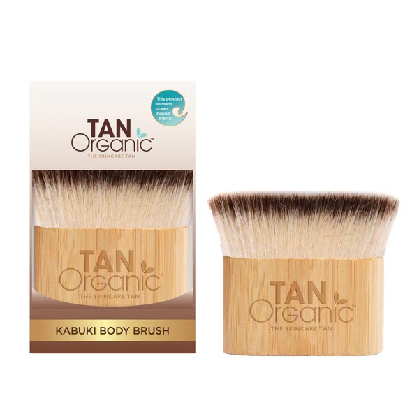 Tan Organic Bambusový kabuki štetec na telo ( Body Brush) Tan Organic Bambusový kabuki štetec na telo ( Body Brush)